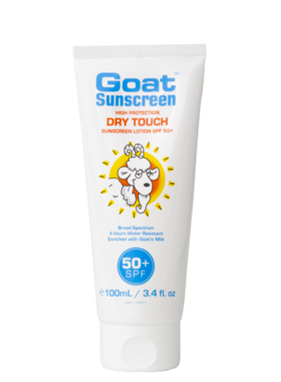 goat sunscreen dry touch