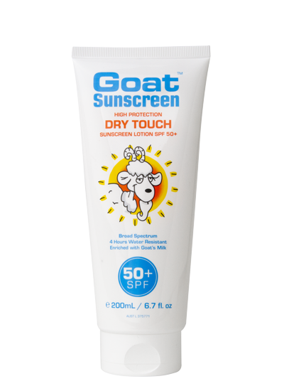 goat sunscreen dry touch